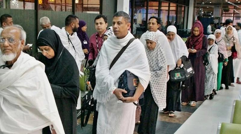দেশে ফিরলেন ৫৭ হাজার ৬৯৯ হাজি