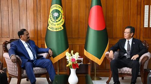 স্পিকারের সঙ্গে জাপানের রাষ্ট্রদূতের সৌজন্য সাক্ষাৎ