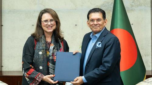 পররাষ্ট্রমন্ত্রীর সঙ্গে আইওএম-এর নবনিযুক্ত চিফ অব মিশনের সাক্ষাৎ