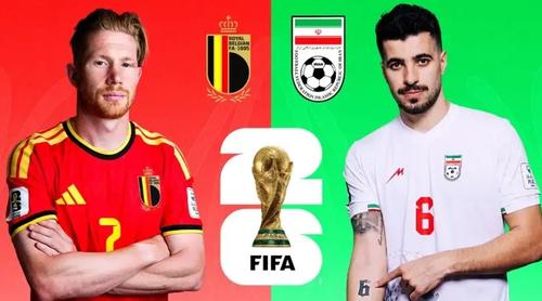 রাত ১টায় দ্বিতীয় ম্যাচে মুখোমুখি হচ্ছে ইরান ও বেলজিয়াম