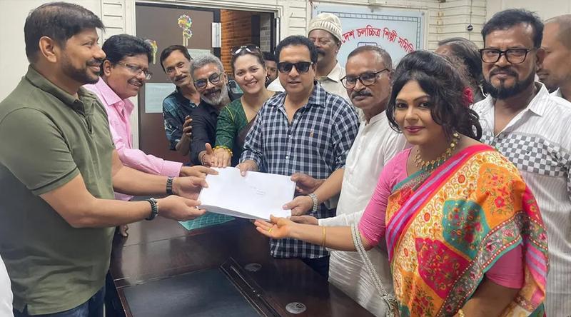 শিল্পী সমিতির নির্বাচন: সরে গিয়েও হাজির বাপ্পারাজ!