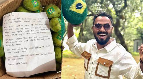 ব্রাজিলপ্রেমী পলাশের জন্য আর্জেন্টিনা ভক্তের উপহার