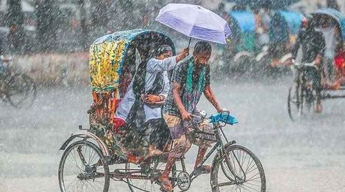 টানা পাঁচদিন বজ্রসহ ভারি বর্ষণের পূর্বাভাস দিয়েছে আবহাওয়া অধিদপ্তর