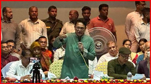 আমাদের ধমক দিয়ে লাভ হবে না
