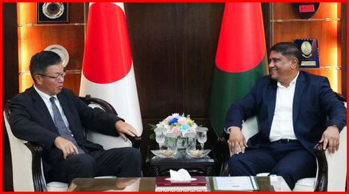 প্রধানমন্ত্রীর প্রতিরক্ষা উপদেষ্টার সঙ্গে জাপানের রাষ্ট্রদূতের সৌজন্য সাক্ষাৎ
