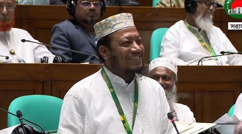 ভুলবশত সংসদে স্বরাষ্ট্রমন্ত্রীকে ধন্যবাদ দিলেন এমপি আমির হামজা