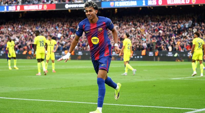 হ্যান্সি ফ্লিকের শততম ম্যাচ, ইয়ামালের প্রথম হ্যাটট্রিকে বার্সার বড় জয়