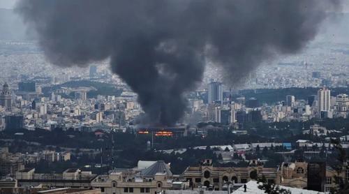 তেহরানে ফের ভয়াবহ বিমান হামলা চালাল ইসরাইল