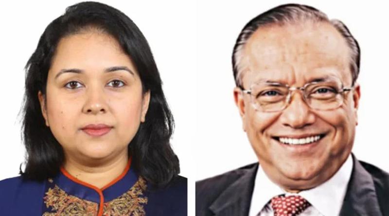 মন্ত্রী আব্দুল আউয়াল মিন্টুর পরিবর্তে ন্যাশনাল ব্যাংকের নতুন চেয়ারম্যান মেলিতা মেহজাবিন
