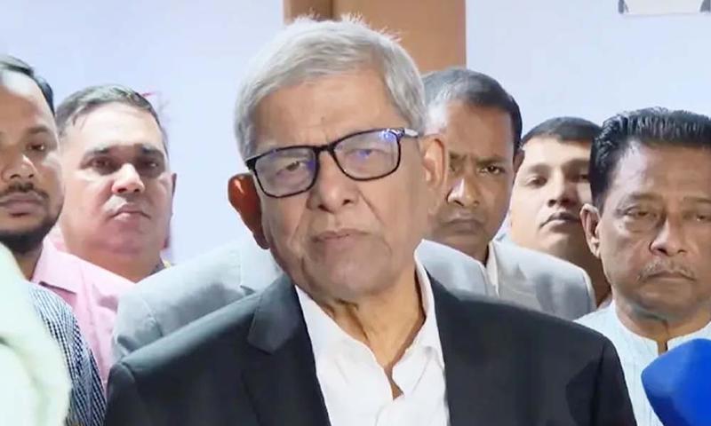 বৈশ্বিক রাজনীতিতে ভয়াবহ নৈতিকতার অভাব দেখা যাচ্ছে : মির্জা ফখরুল