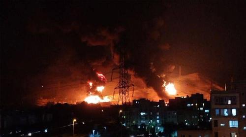 তেহরানের কয়েক জায়গায় শক্তিশালী হামলা