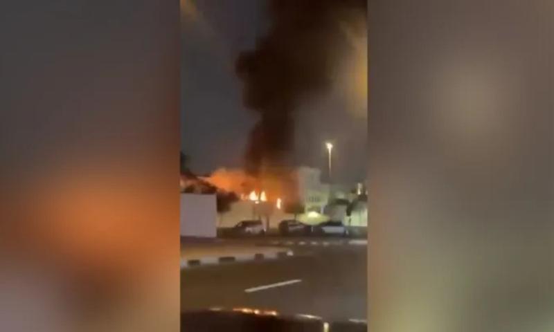 দুবাইয়ে মার্কিন দূতাবাসে হামলা করেছে ইরান