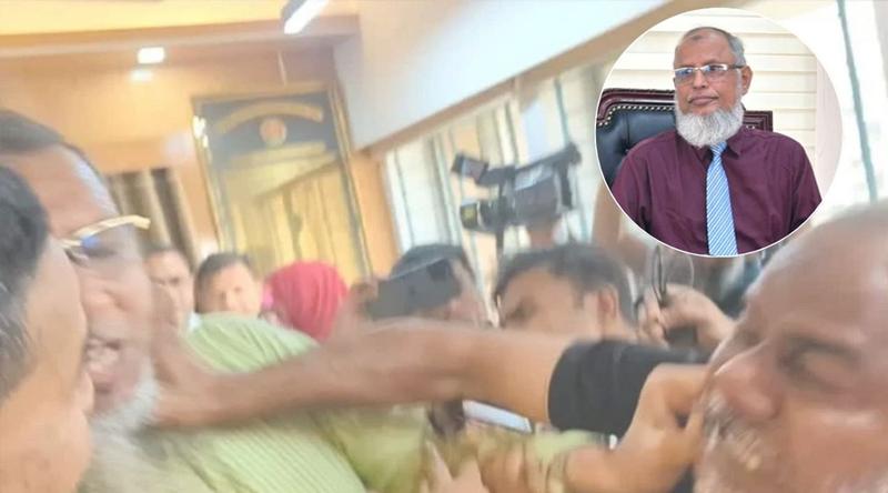 বগুড়া-৬ আসনের উপনির্বাচনে দুই প্রার্থীর ধস্তাধস্তি নিয়ে ইসির প্রতিক্রিয়া