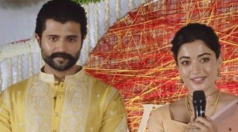 রিসেপশনের আগে হায়দরাবাদে সাংবাদিকদের মুখোমুখি বিজয় ও রাশমিকা