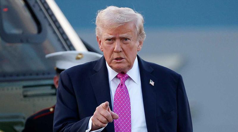 ইরানি দূতদের আশ্রয় ও সশস্ত্র বাহিনীকে অস্ত্র  ফেলে দেওয়ার আহ্বান ট্রাম্পের