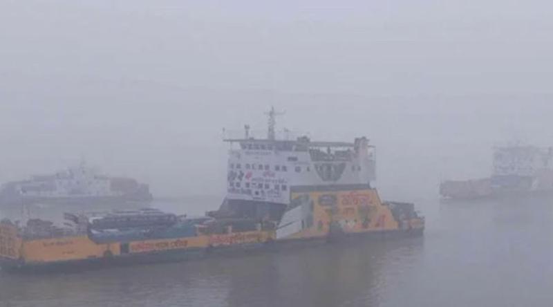ঘন কুয়াশার কারণে নৌযান চলাচল নিয়ে সতর্কবার্তা