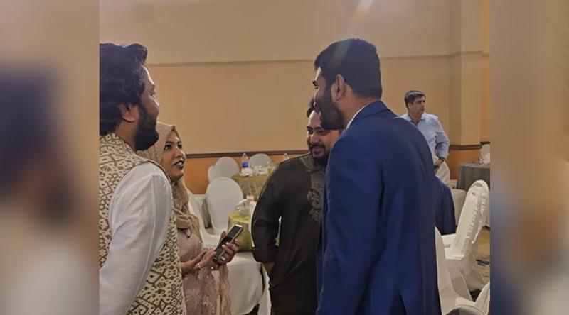 ভারতীয় কূটনীতিকের সঙ্গে খোশ আলাপে এনসিপি নেতারা