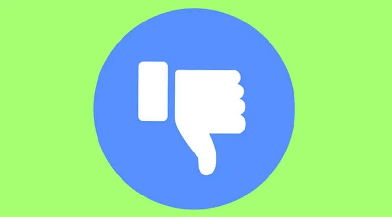 ফেসবুকে ‘থাম্বস ডাউন’ ইমোজি দ্বারা কী বোঝানো হয়?