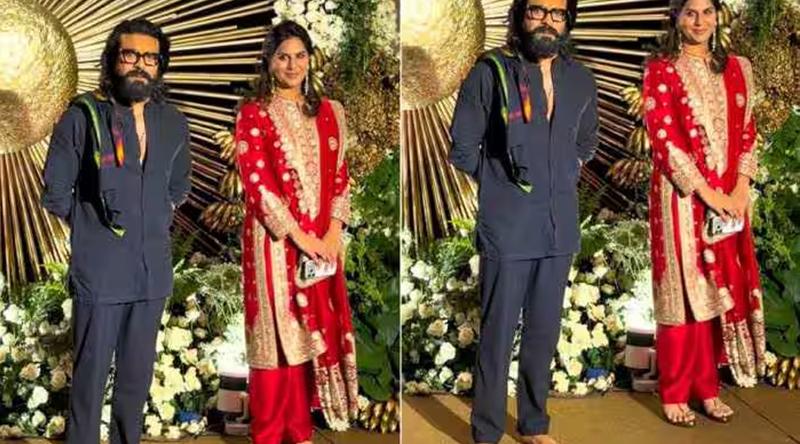 বিজয়-রাশমিকার রিসেপশনে খালি পায়ে রামচরণ, সামনে এল কারণ