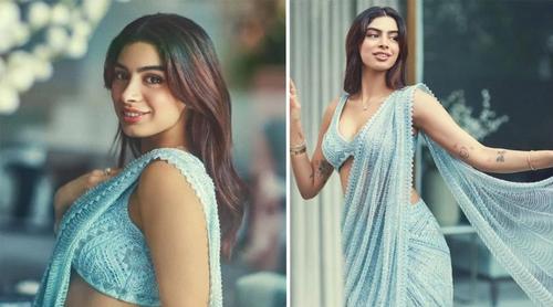 সাহসী সাজে আলোচনায় খুশি কাপুর