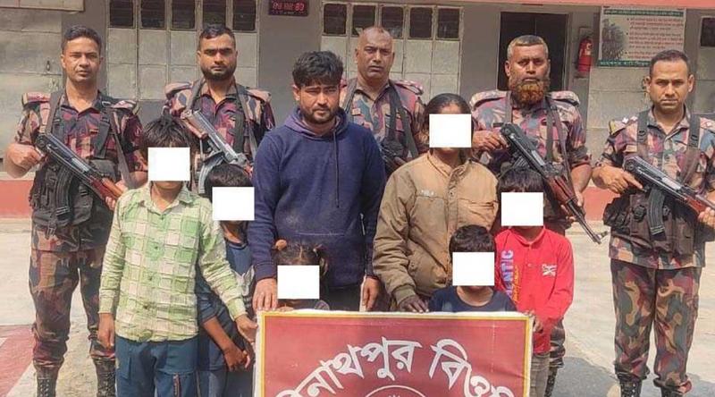 ঝিনাইদহের মহেশপুর সীমান্তে ৭ ভারতীয় ও ৪ বাংলাদেশি আটক