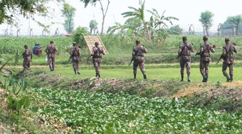 তেল পাচার ঠেকাতে পঞ্চগড় সীমান্তে বিজিবির নজরদারি জোরদার