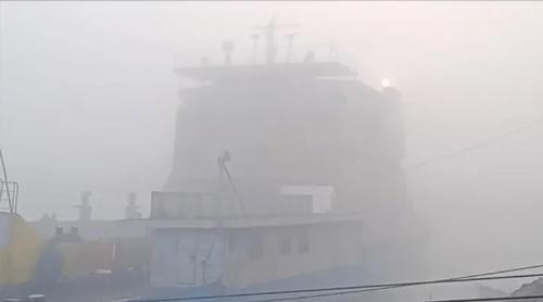 ঘন কুয়াশায় দৌলতদিয়া-পাটুরিয়া নৌরুটে ফেরি চলাচল বন্ধ