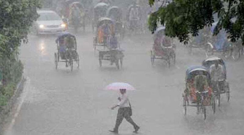 ২ বিভাগে বজ্রসহ বৃষ্টির পূর্বাভাস