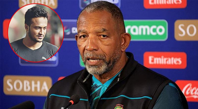 সাকিবের জাতীয় দলে ফেরা প্রসঙ্গে কী বললেন প্রধান কোচ?