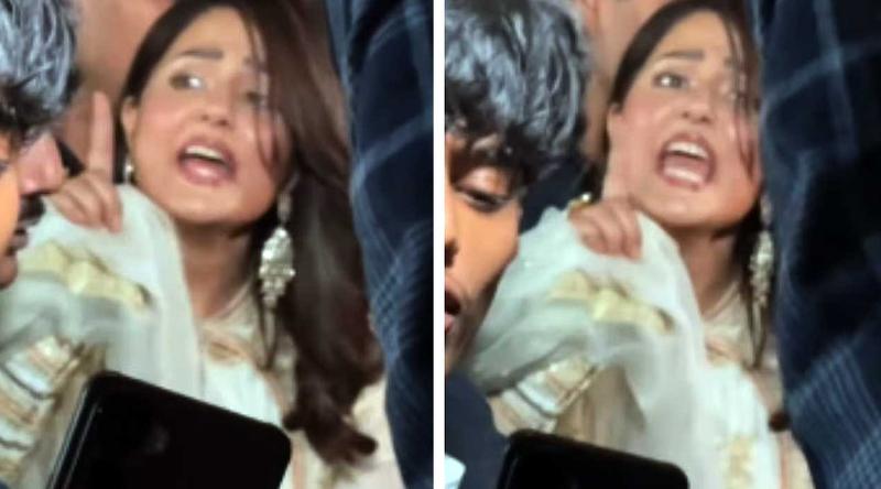 ইফতার পার্টি থেকে বেরিয়েই মেজাজ হারালেন হিনা খান!