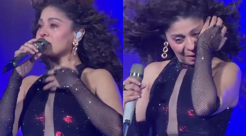 মঞ্চে গান গাইতে গিয়েই কান্নায় ভেঙে পড়লেন সুনিধি চৌহান!