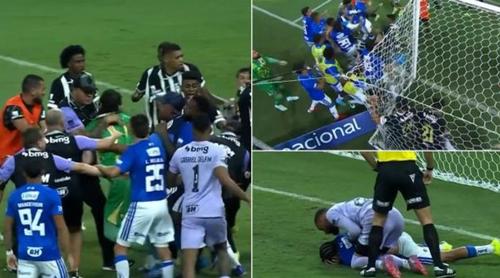 ব্রাজিলে এক ম্যাচে ২৩ লাল কার্ড!