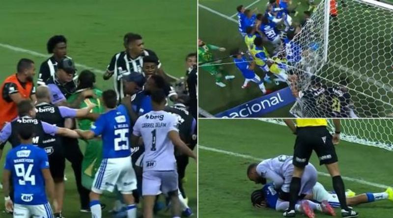 ব্রাজিলে এক ম্যাচে ২৩ লাল কার্ড!