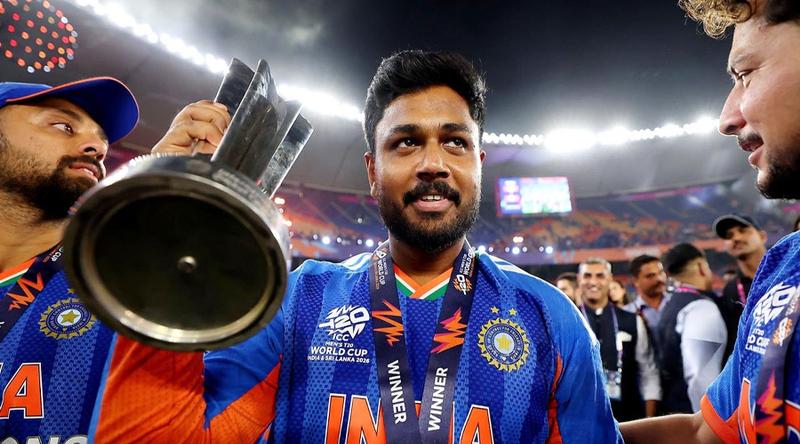 শচীনের উপদেশে বিশ্বকাপ সেরা সঞ্জু স্যামসন