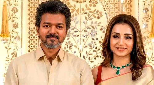 তৃষাকে ঘিরে বিতর্কের চাপে থালাপতি বিজয়!