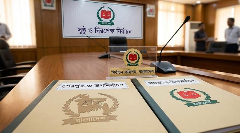 বগুড়া-৬ ও শেরপুর-৩ আসনের ভোট : আইনশৃঙ্খলা বাহিনীর সঙ্গে ইসির বৈঠক বুধবার