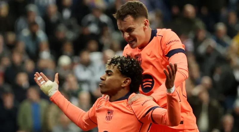 অন্তিম মুহূর্তে দলকে বাঁচালেন লামিনে ইয়ামাল