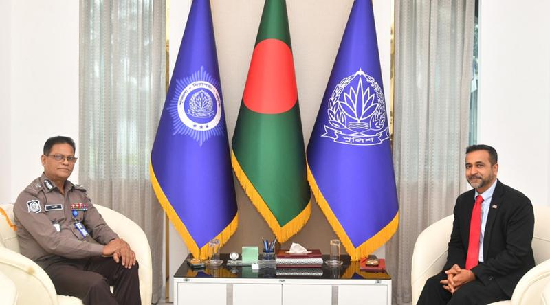 আইজিপির সঙ্গে এফবিআই প্রতিনিধিদলের সাক্ষাৎ