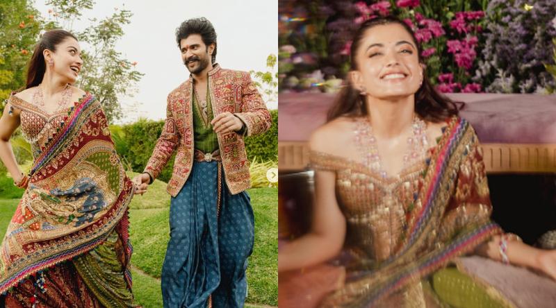 রাশমিকার মেহেন্দির পোশাক নিয়ে বিতর্ক তুঙ্গে!