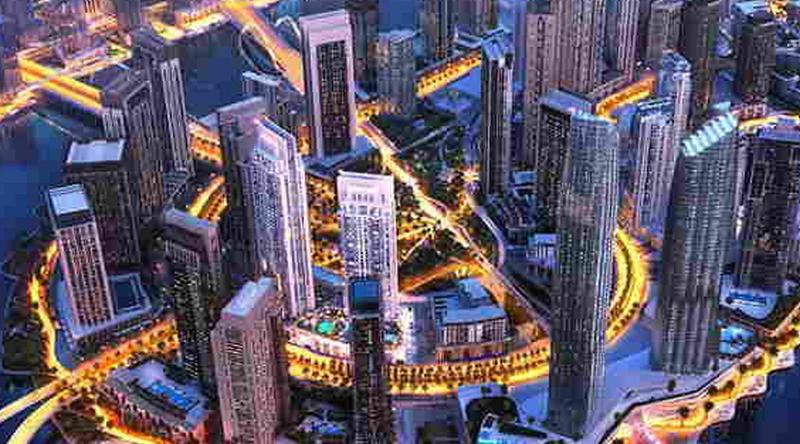 দুবাইয়ে এক ভবনে সরাসরি আঘাত হানল ড্রোন