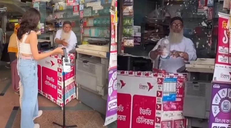 মনিকা কবিরকে ‘পানি ছিটানো’ ঘটনার বর্ণনা দিলেন সেই বৃদ্ধ