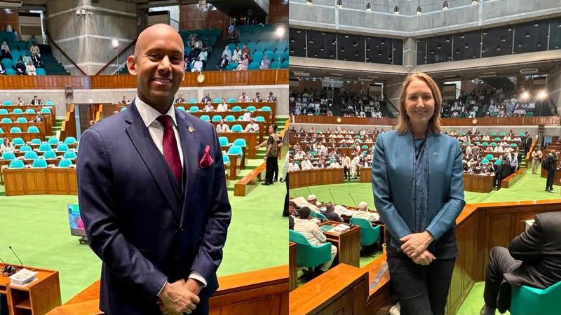 জাতীয় সংসদের উদ্বোধনী অধিবেশনে যোগ দিয়েছেন বিভিন্ন দেশের রাষ্ট্রদূতরা