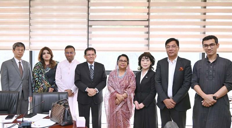 তৃতীয় টার্মিনাল পরিচালনা নিয়ে জাপানের প্রতিনিধিদলের সাথে বৈঠক অনুষ্ঠিত