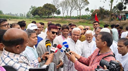 দিনাজপুরে প্রধানমন্ত্রীর সফর উপলক্ষে প্রস্তুতিমূলক কর্মসূচি ও পরিদর্শন