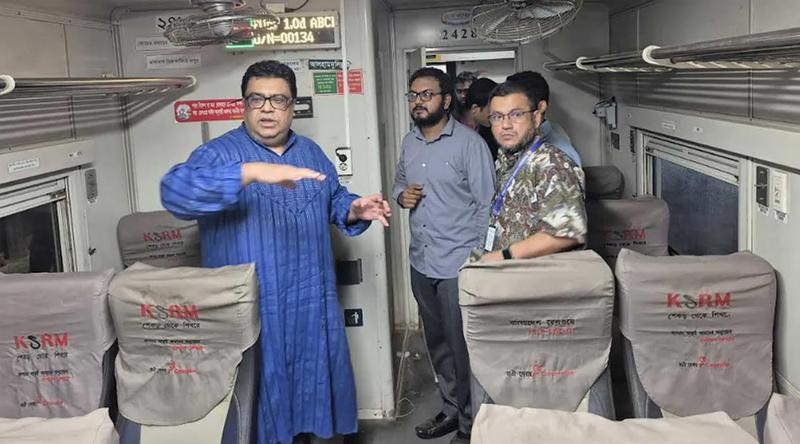 চলন্ত ট্রেনে স্টারলিংকের ইন্টারনেট চালু