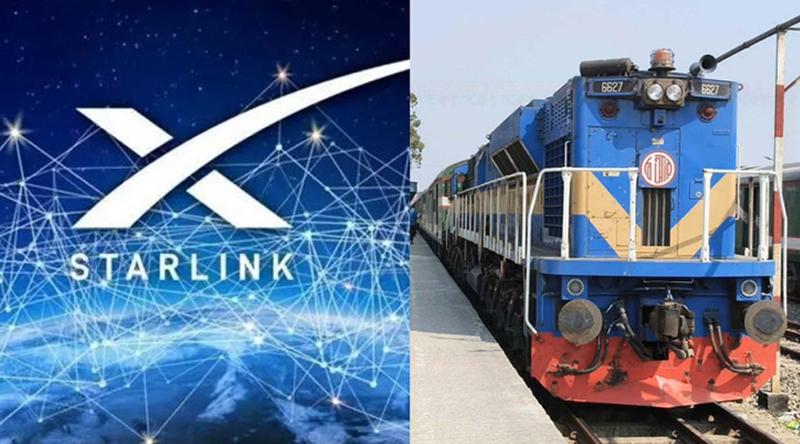 প্রথমবারের মতো চলন্ত ট্রেনে চালু হলো স্টারলিংকের ইন্টারনেট সেবা
