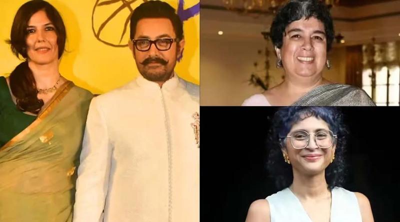 বান্ধবীকে নিয়ে কেক কাটলেন আমির খান, সঙ্গে প্রাক্তন দুই স্ত্রীও!