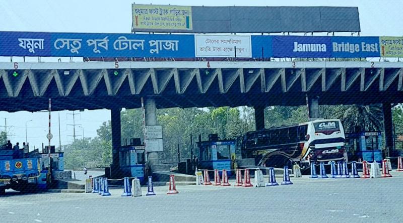 একদিনের ব্যবধানে যমুনা সেতু দিয়ে গেলো ১০ হাজারের বেশি অতিরিক্ত যানবাহন