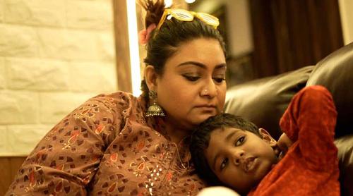 দত্তক পুত্র আদিকে ঘিরে আবেগঘন পোস্ট জোজোর