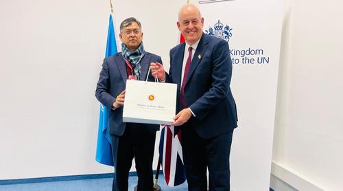 পুলিশ সংস্কার ও রোহিঙ্গা ইস্যুতে যুক্তরাজ্যের সহযোগিতা কামনা